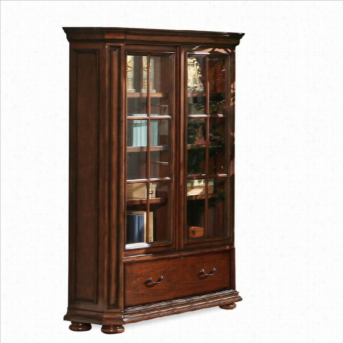 Riverside Fruniture Cantata Two Door Barrisetr Bookcase