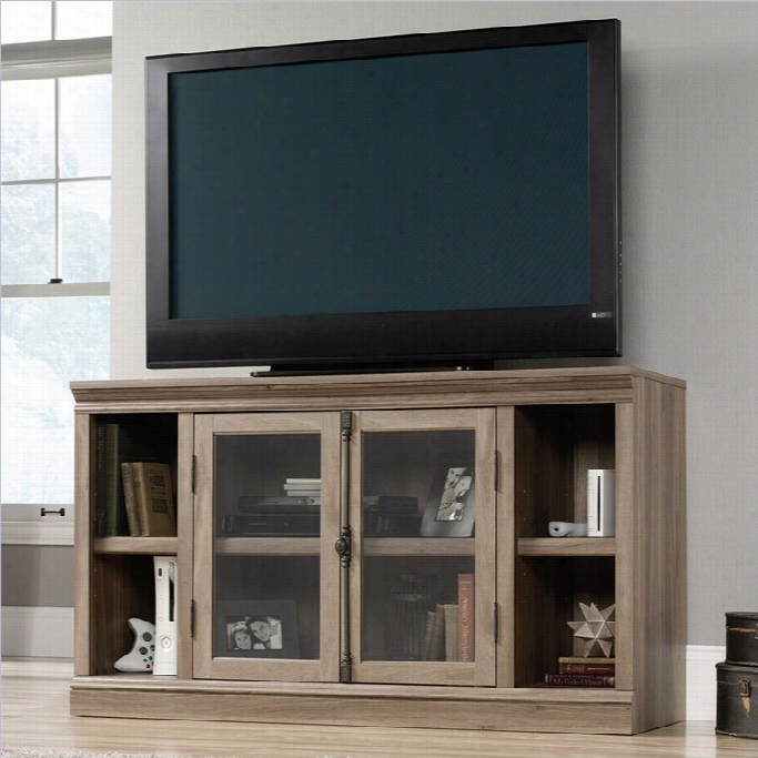 Sauder Barrister Lane Entertainment Credenza In Salt Oak