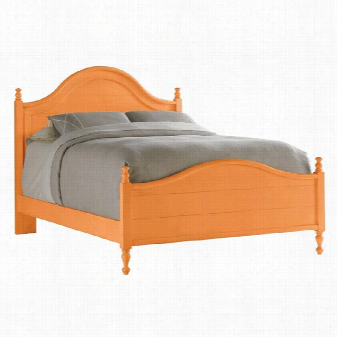 Stanley Furniture Coastal Living Retreat Queen Bungalow Bed In  Spanish Orange