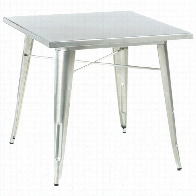 Volo Design Promenade Dining Table In Galvanized