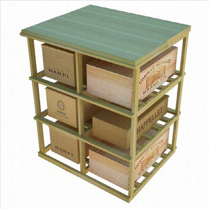 Wine Cellar Innovation Sdesigner Series3 7 Wood Case Storage Winr Tasting Table