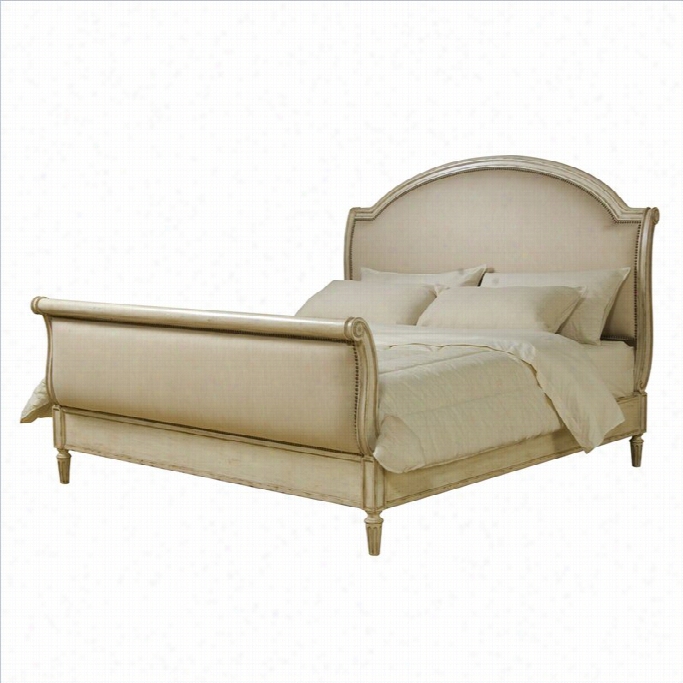 Art Furniture Provenance Sleigh Bed In Linen