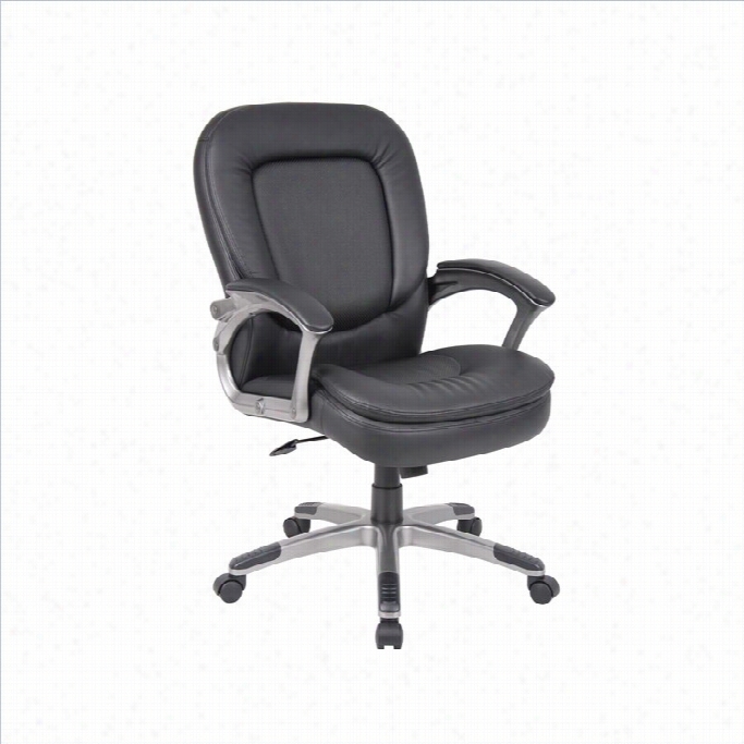 Boss Office Pillowtop Executive  Mid Back Office Chair In The Opinion Of Headrest