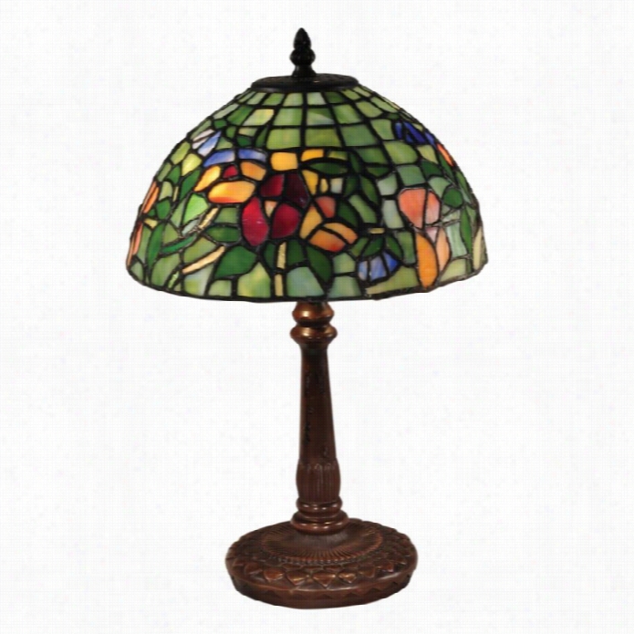 Dale Tiffany Pansy Accent Lamp