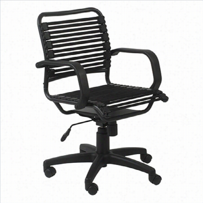 Eurostyle Bungie Flat Mid Backward Office Chair In Back/graphite