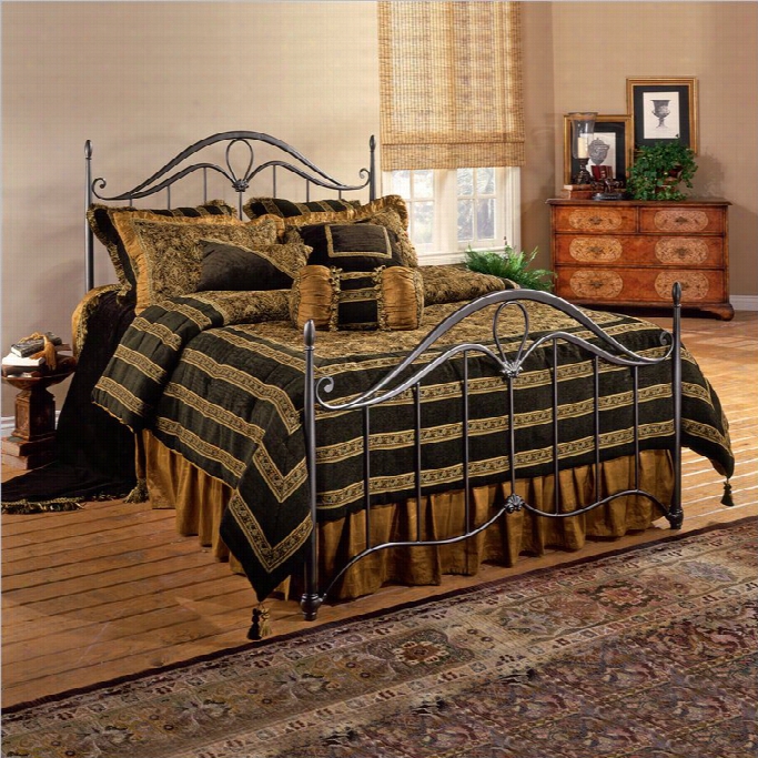 Hilldale Kendall Metal Poster Bed In Bromze Finis H-queen