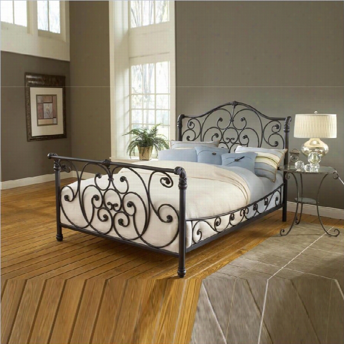 Hillsdale Mandalay Bed In Rustic Old B Rown-quesn