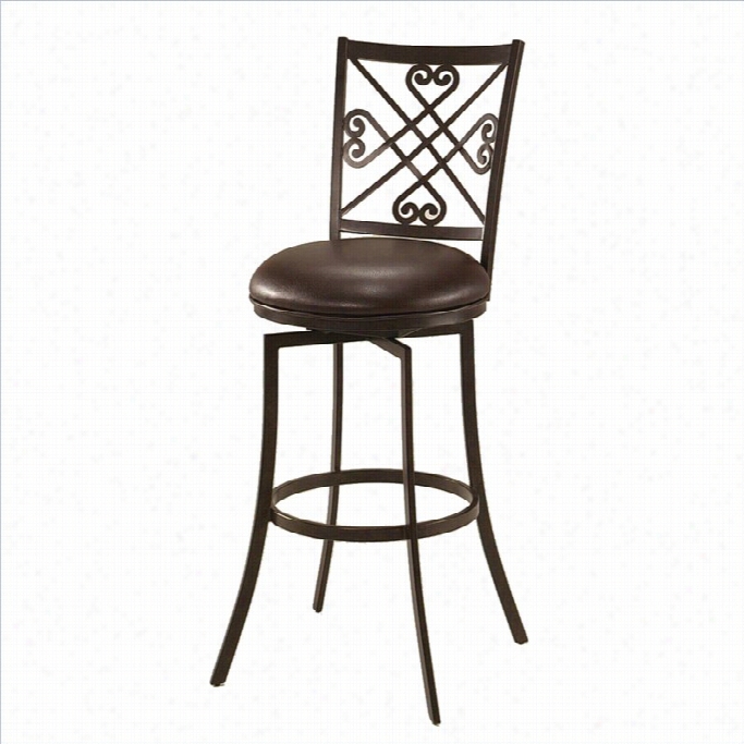 Pastel Movables Savannah 30 Swivel Bar Stool In Ford Brown