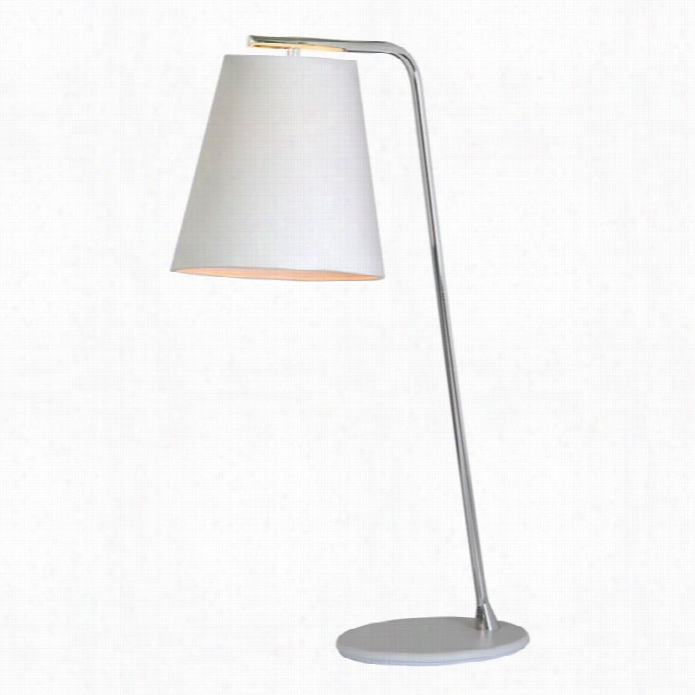 Renwil Auray Table Lamp In Chrome