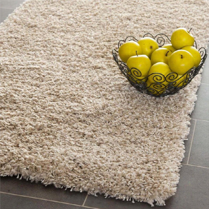 Safavieh California Shag Beige Shag Rug - Runner 2'3 X 13'