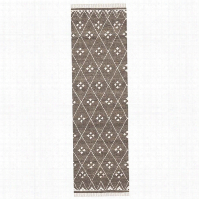 Safavieh Natural Kilim Brown Area Rug - Runner 2'3 X 10'