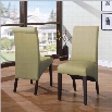 Modus Cosmo Sleigh Back Dining Chair in Kiwi (Set of 2)