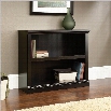 Sauder Select 2 Shelf Bookcase in Estate Black