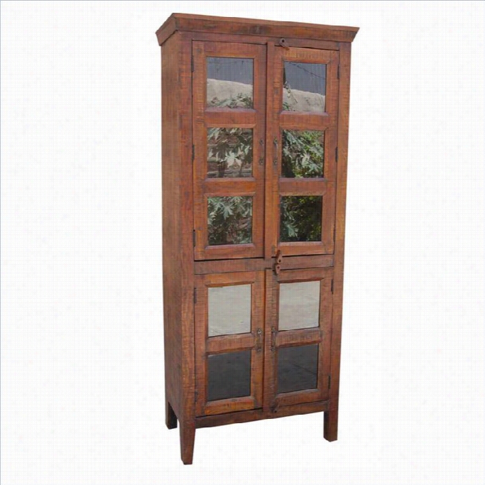 Yosemite Transitional 10 Panel Display In Light Coffee