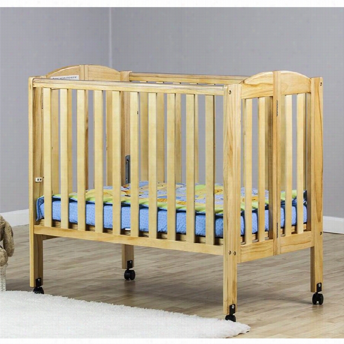 Deam On Me 2-in-1 Folding Portable Crib In Affectionate