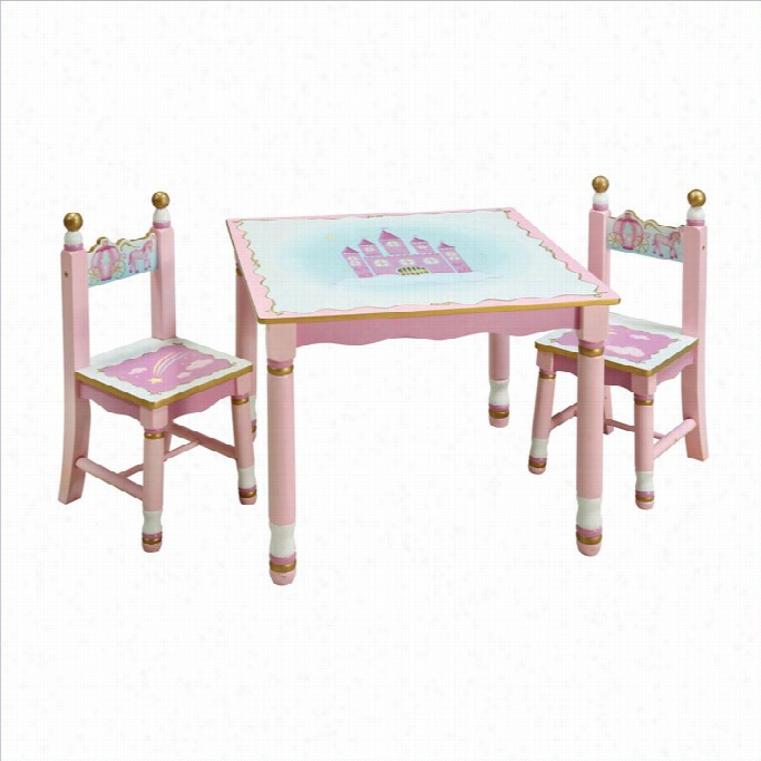 Guidecraft Rpincess Slab And Chairs