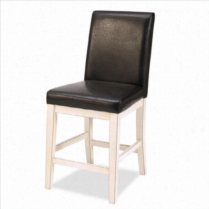 Domestic Styles Rand Torino 29.5 Bar Stool In White