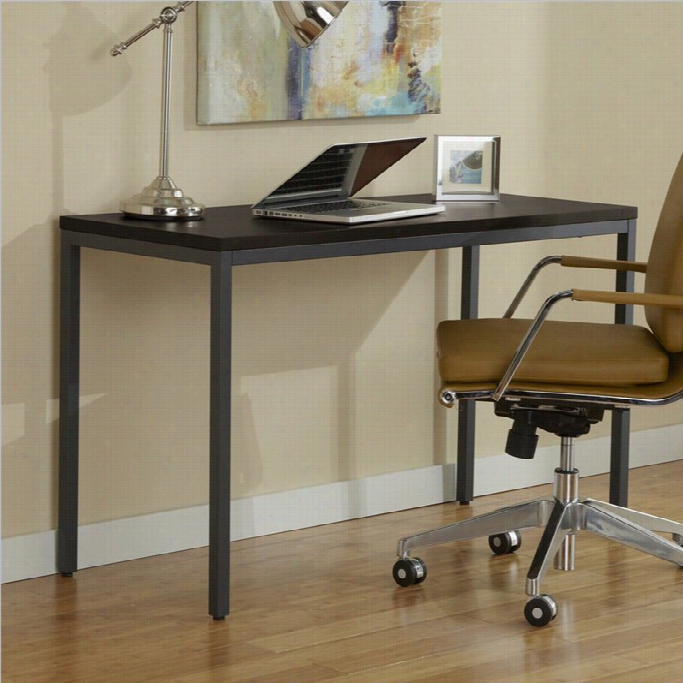 Jesper Office 100 Parson Collectiob Narrow Parson Desk In Espresso