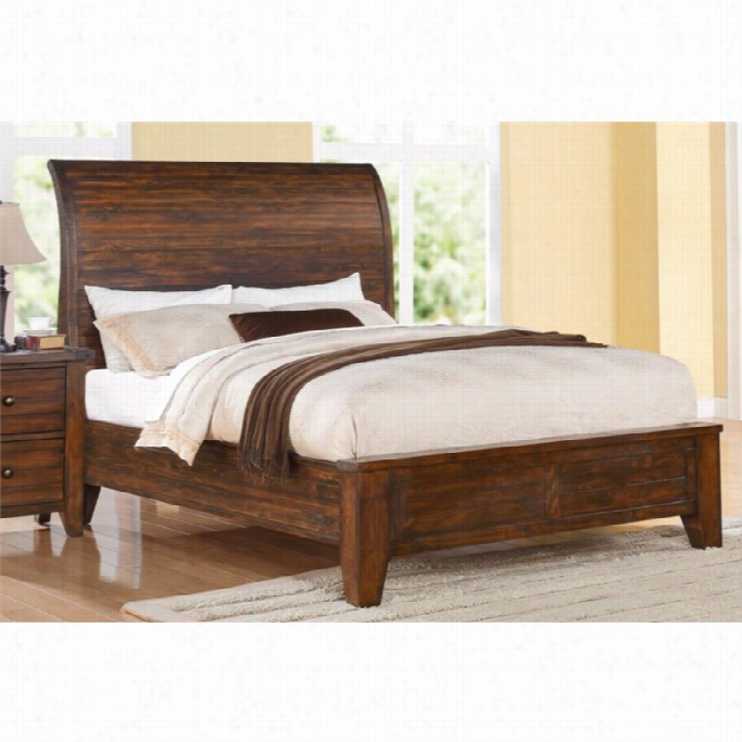 Modus Cally Bed In Antiquemo Cha-queen