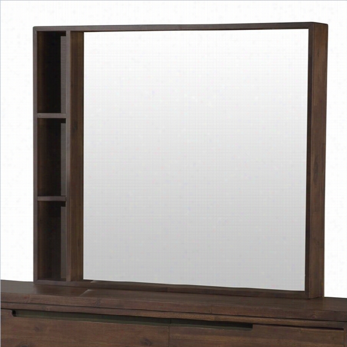 Modus Furniture Portland Mirror In Walnut