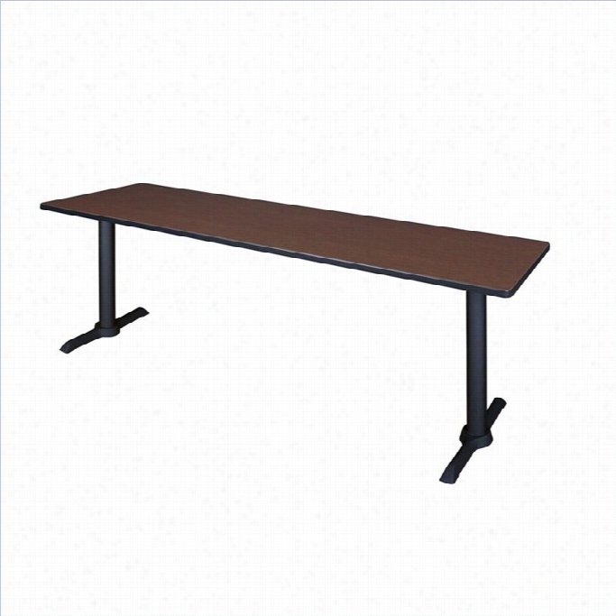 Regency Cain T Base Ttraining Table Java/marasca Che Rry