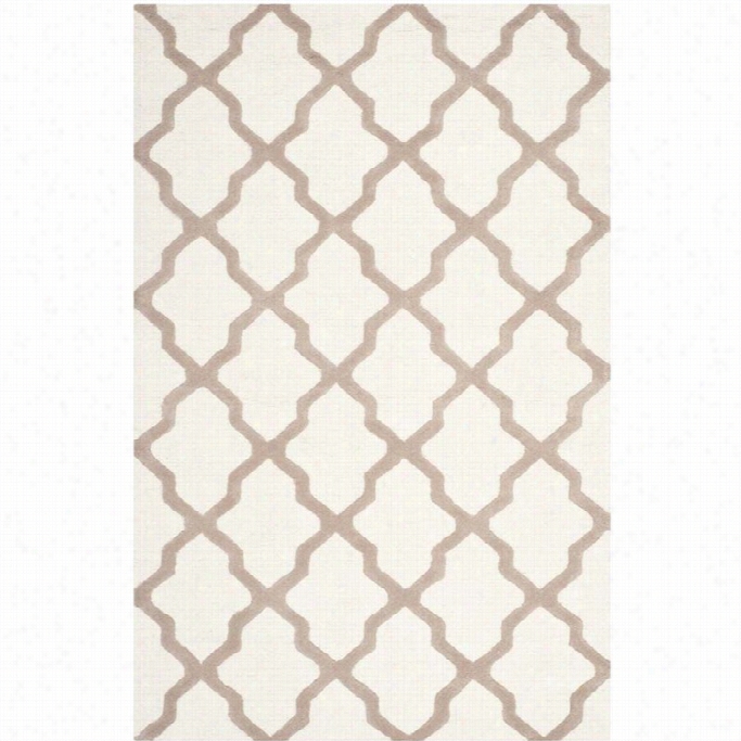 Safavieh Cambridge Ivory Transitional Rug -5 ' X 8'