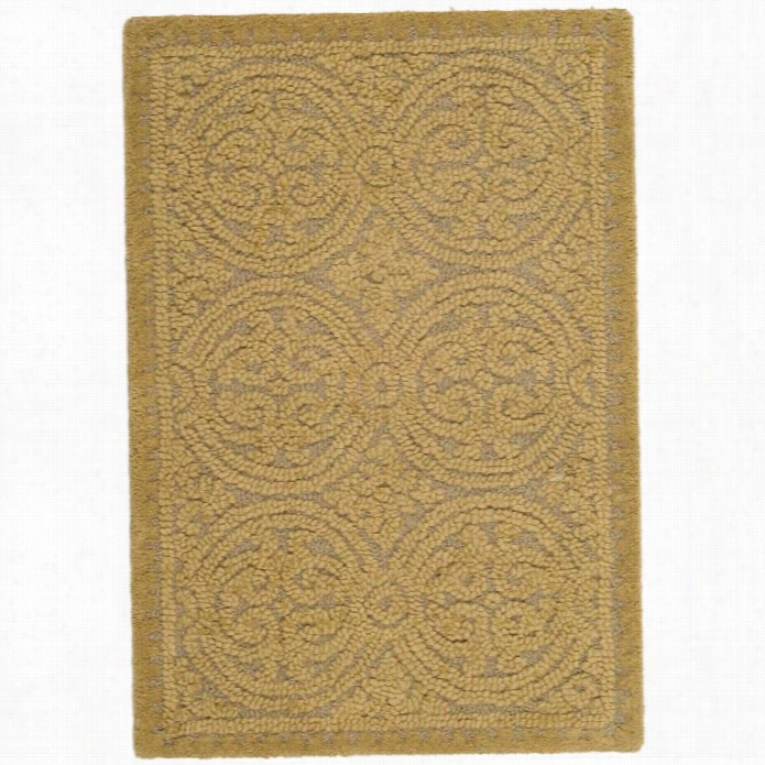 Safavieh Cambridge Lighht Gold Transitional Rug - Runner 2'6 X 4'