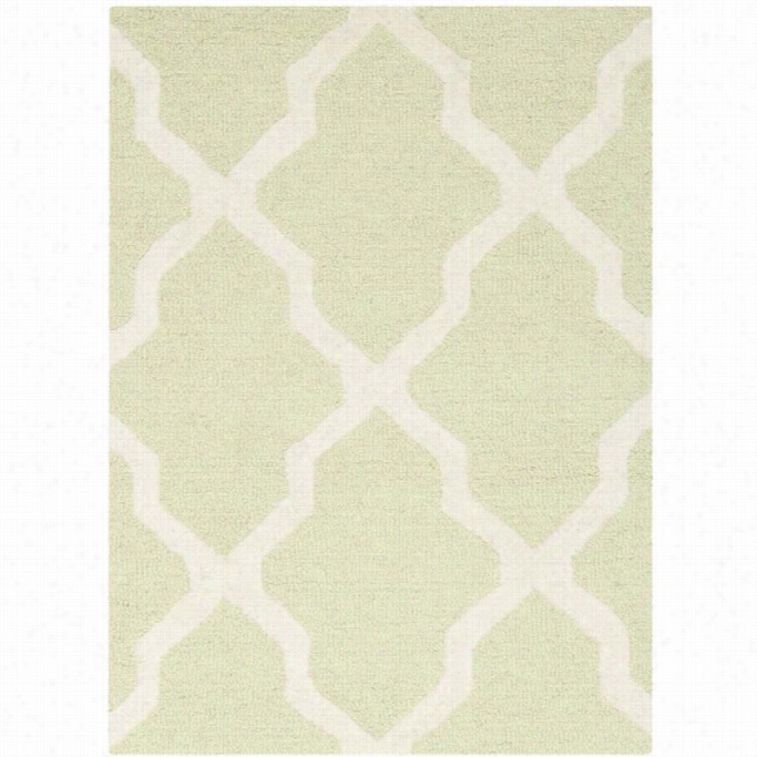 Safavieh Cambridge Gossamery Green Transitional Rug - Runner 2'6 X 4'