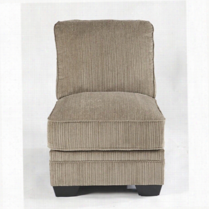 S Ignature Design By Ashley Furniture Katisha Fabric Accent Chair In Platinum
