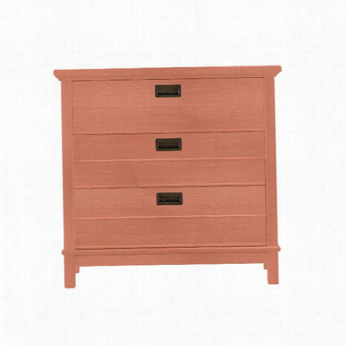 Stanley Coastal Living Resort 3 Drawer Bachelor's Chestin Melon