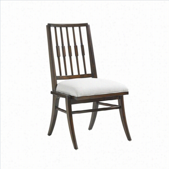 Stanley Furniture Crestaie Savoy Dining Chair In Porter