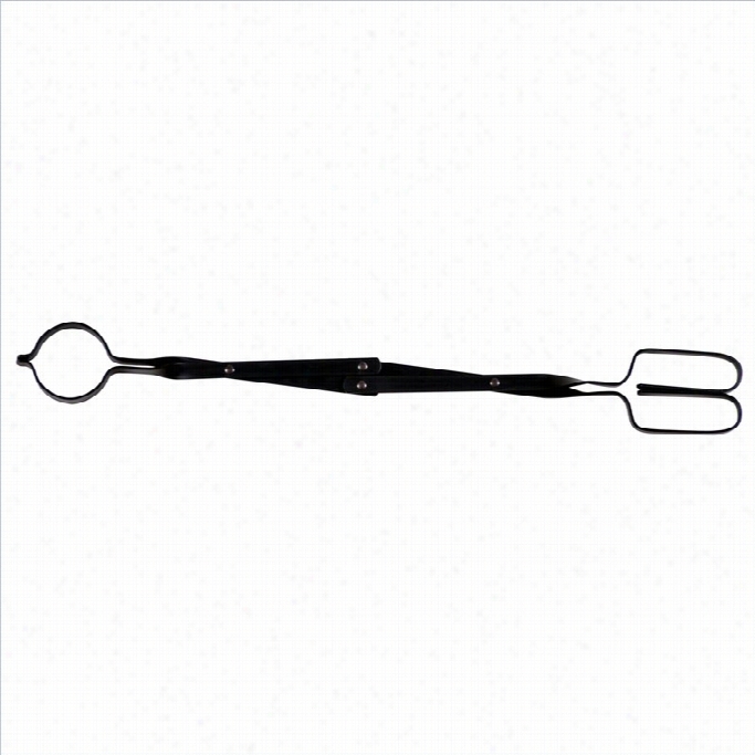 Uniflame 26 Inch Black Scissor Tongs