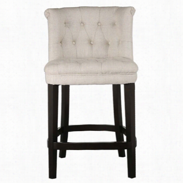 Uttermost Kqvanagh Tufted Counetr Stool