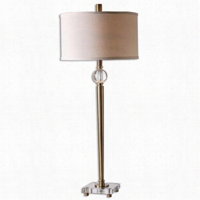 Uttermost Mesita Brass Buffet Lamp