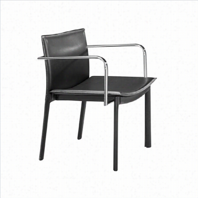 Zuo Gekko Conference Guest Chair In Black
