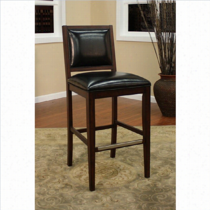 American Heritage Billiards Braynt 334 Extra Tall Stool In Espresso