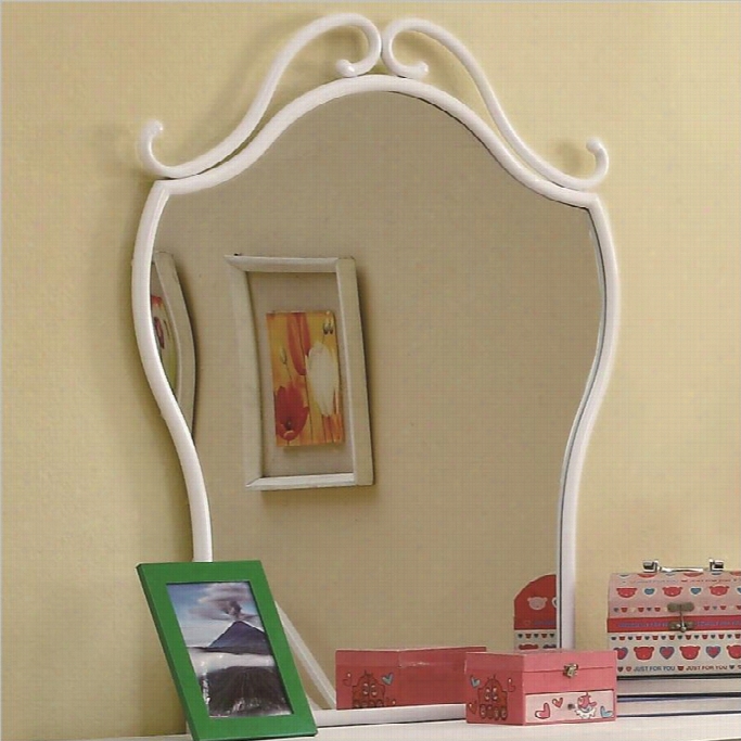 Coaster Bella Mirror In White