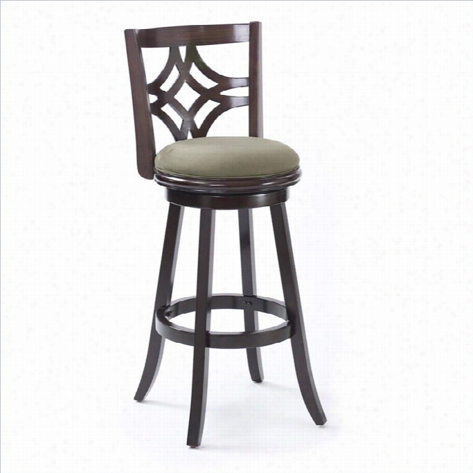 Corliving Woodgrove 29 Bar Stool In Brown