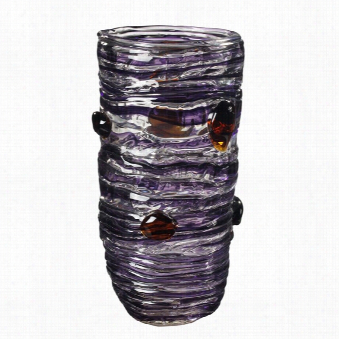 Dale Tiffany Amethyst Vase