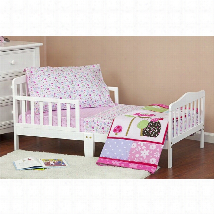 Dream On Me Spring Time 4 Pc Toddler Bedding Set