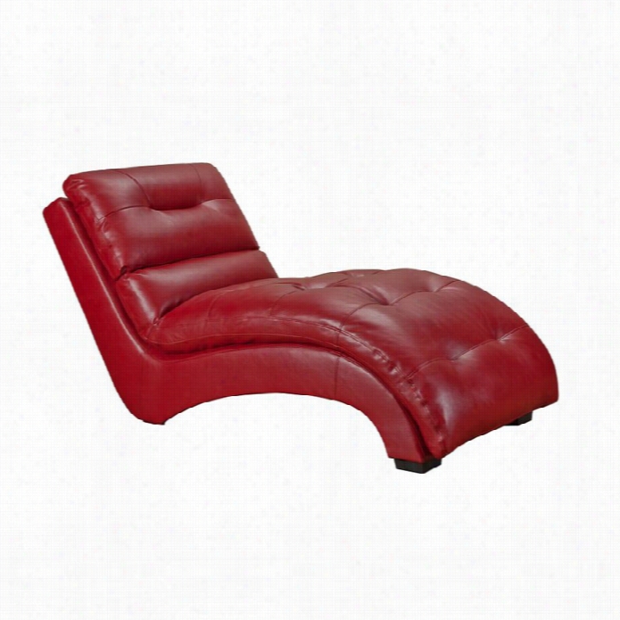 Elementts Dapgne Chaise In Red
