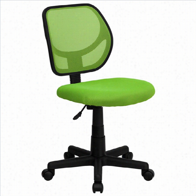 Flash Furniture Mid-back Green Mesh Task  And Computer Office Chiar