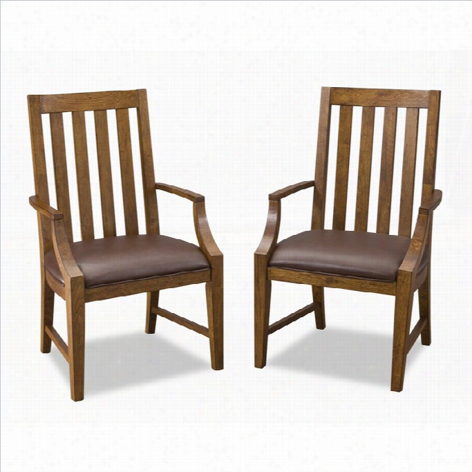 Home Stylesarts & Crafts Arm Chair (set Of 2)