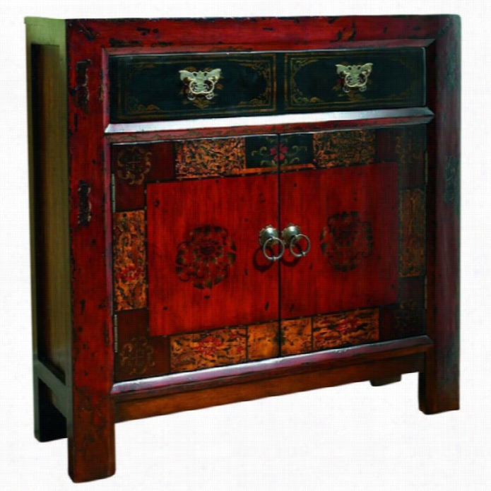 Hooker Equipage Seven Seas Asian Two Door Drawer Hall Accent Chest