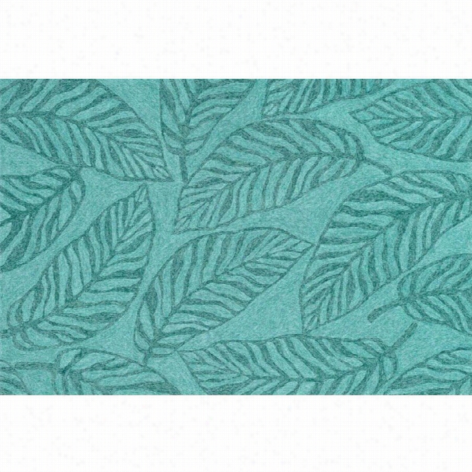 Loloi Tropez 9'3 X 13' Hand Hooked Rug In Aqua