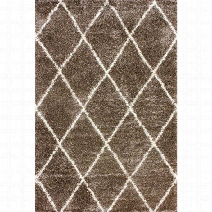 Nuloom 8' X 10' Machine Made Diamond Sahg Rug In Tawny