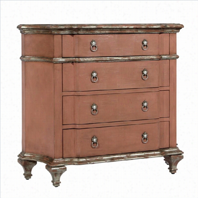 Pulaski Accent Chest In Salmon