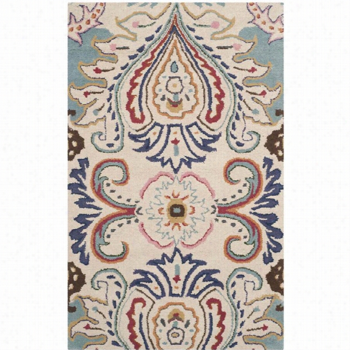 Safvaieh Bella Ivory Country Rug - 3' X 5'