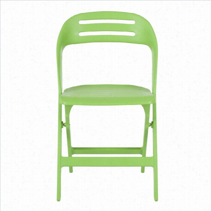 Safavieh Billy Green Folding Chair In Green (set Of 4)