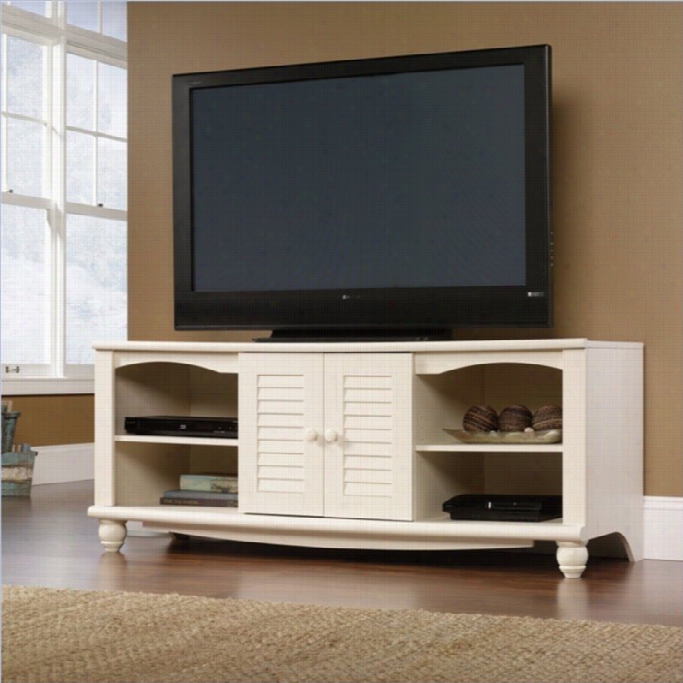 Suader Harbor Vidw Entert Ainment Credenza In Antiwued White